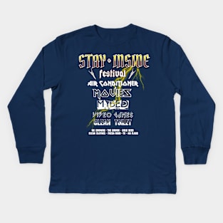 Stay Inside Festival Kids Long Sleeve T-Shirt